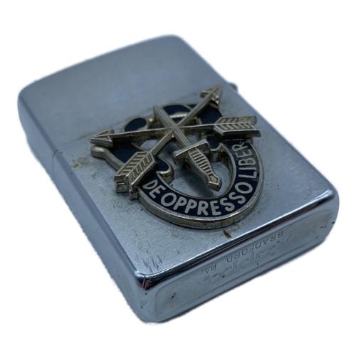 ZIPPO (ジッポ) オイルライター 1981年製 OKINAWA周辺マップ バッチ付属