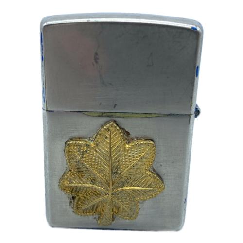 ZIPPO (ジッポ) オイルライター 2001年製 MARINES バッチ付属