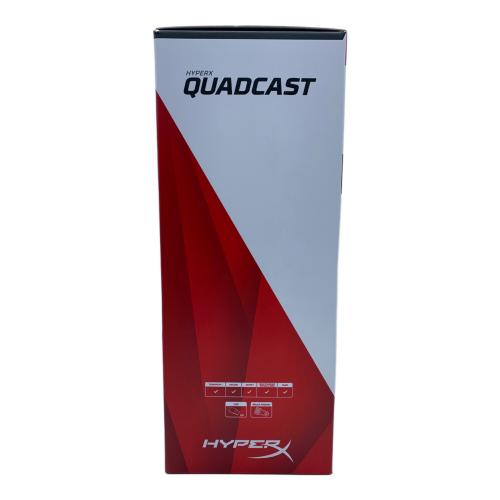 HYPER X (ハイパーエックス) QUADCAST コンデンサーマイク HX-MICQC-BK 2019年発売