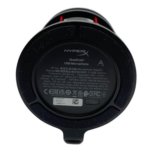 HYPER X (ハイパーエックス) QUADCAST コンデンサーマイク HX-MICQC-BK 2019年発売