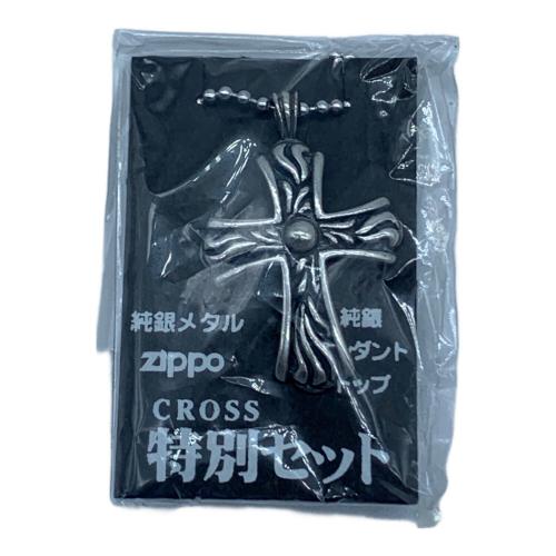 ZIPPO (ジッポ) オイルライター 1996年製 JEWELRY ZIPPO Special Limited CROSSペンダント付 NoR007