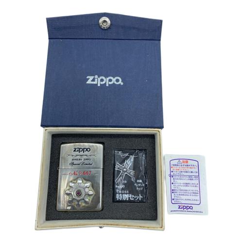 ZIPPO (ジッポ) オイルライター 1996年製 JEWELRY ZIPPO Special Limited CROSSペンダント付 NoR007