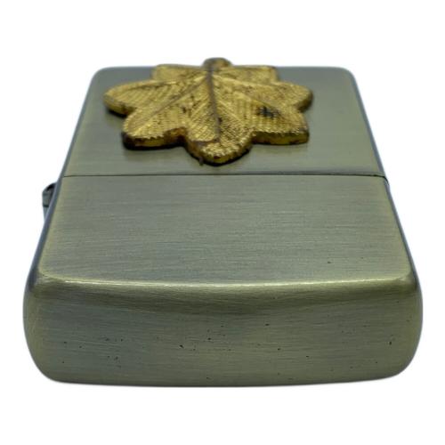 ZIPPO (ジッポ) オイルライター 1995年製 U.S.ARMY LIMITED EDITION No,0214 階級バッチ付 @