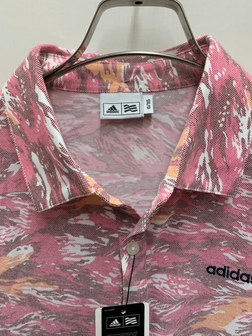 adidas (アディダス) ボタンシャツ ゴルフウェア(トップス) AF8528 メンズ SIZE O(XL相当) レッド