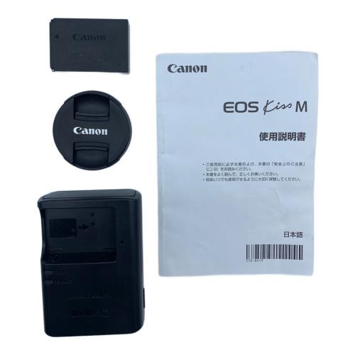 CANON (キヤノン) デジタル一眼レフカメラ PC2328 EOS Kiss M シャッター部キズ有/下部微キズ有