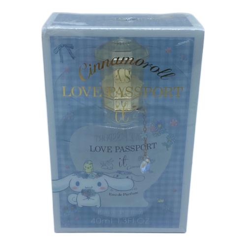 LOVE PASSPORT (ラブパスポート) オードパルファム 40ml 残量80%-99% it シナモンロール
