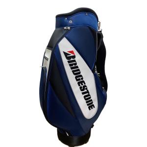 BRIDGESTONE (ブリヂストン) キャディバッグ CB90GU 9.5型/3.4kg/47インチ対応 ブルー×ホワイト