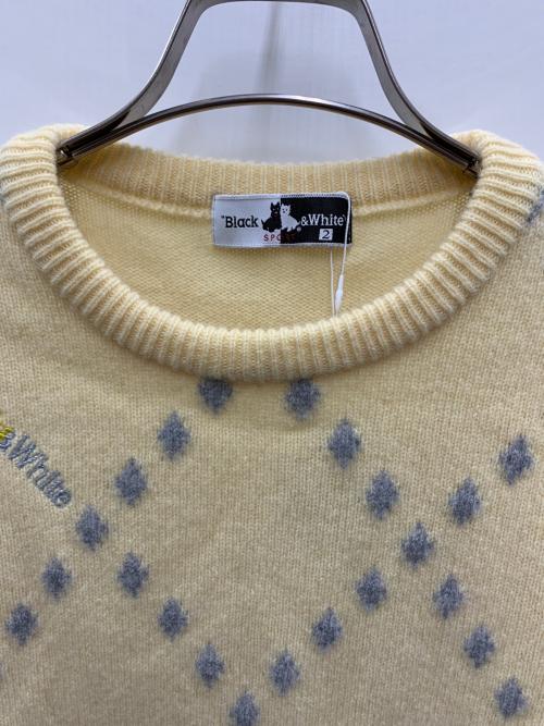 Black&White SPORTS ゴルフウェア(トップス) レディース SIZE 2 イエロー