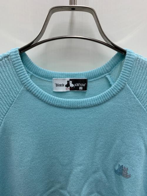 Black&White SPORTS ゴルフウェア(トップス) レディース SIZE 2 ブルー