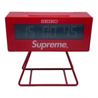 SUPREME (シュプリーム) 置時計 キズ多数 QHL905R KKMR