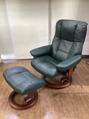 Ekornes (エコーネス) ストレスレスチェア メイフェア　オットマン付 017310150939403 グリーン