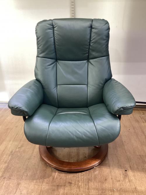 Ekornes (エコーネス) ストレスレスチェア メイフェア　オットマン付 017310150939403 グリーン