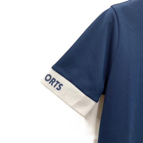 M U SPORTS (エムユースポーツ) ポロシャツ ゴルフウェア(トップス) レディース ネイビー