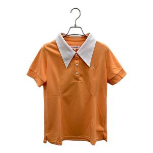 M U SPORTS (エムユースポーツ) ポロシャツ ゴルフウェア(トップス) レディース オレンジ