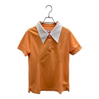 M U SPORTS (エムユースポーツ) ポロシャツ ゴルフウェア(トップス) レディース オレンジ