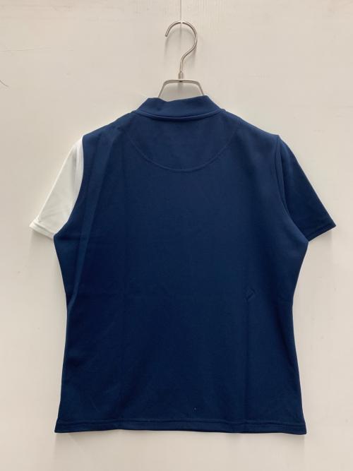 M U SPORTS (エムユースポーツ) ゴルフウェア(トップス) レディース ネイビー×ホワイト