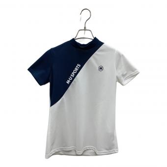 M U SPORTS (エムユースポーツ) ゴルフウェア(トップス) レディース ネイビー×ホワイト