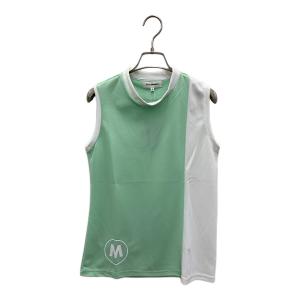 M U SPORTS (エムユースポーツ) ゴルフウェア(トップス) レディース グリーン×ホワイト