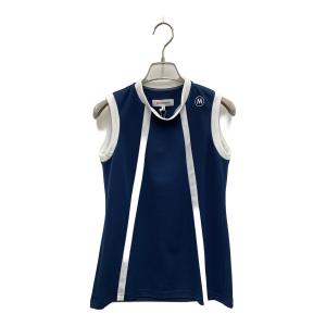 M U SPORTS (エムユースポーツ) ゴルフウェア(トップス) レディース ネイビー×ホワイト