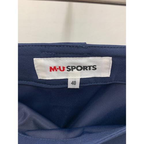 M U SPORTS (エムユースポーツ) ゴルフウェア(スカート) レディース ネイビー