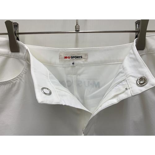 M U SPORTS (エムユースポーツ) ゴルフウェア(パンツ) レディース ホワイト