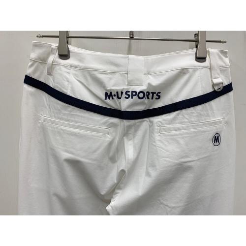 M U SPORTS (エムユースポーツ) ゴルフウェア(パンツ) レディース ホワイト