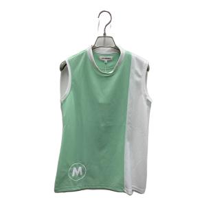 M U SPORTS (エムユースポーツ) ゴルフウェア(トップス) レディース グリーン×ホワイト