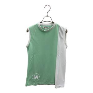 M U SPORTS (エムユースポーツ) ゴルフウェア(トップス) レディース グリーン×ホワイト