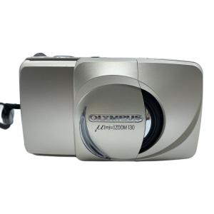 OLYMPUS (オリンパス) フィルムカメラ μ ZOOM130 ケース劣化有 フラッシュ確認済