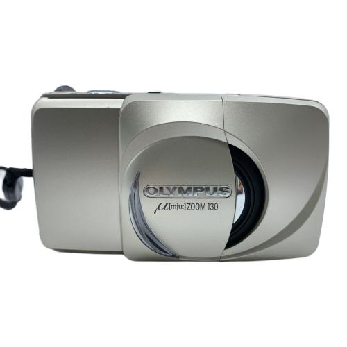 OLYMPUS (オリンパス) フィルムカメラ μ ZOOM130 ケース劣化有 フラッシュ確認済