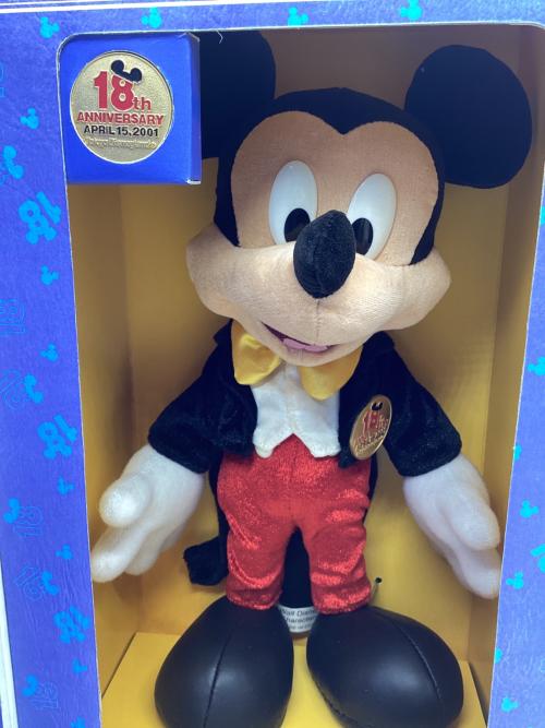 Disney RESORT (ディズニーリゾート) ディズニーランド18周年 ヌイグルミ ディズニーグッズ