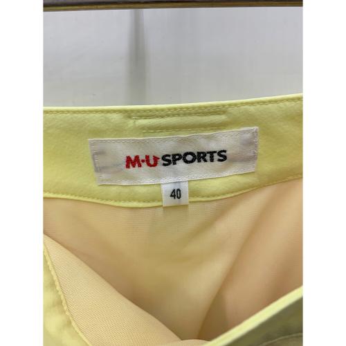 M U SPORTS (エムユースポーツ) ゴルフウェア(スカート) レディース イエロー