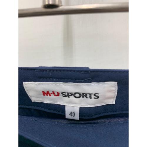 M U SPORTS (エムユースポーツ) ゴルフウェア(スカート) レディース ネイビー
