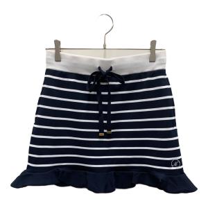 M U SPORTS (エムユースポーツ) ニット ゴルフウェア(スカート) レディース ネイビー×ホワイト