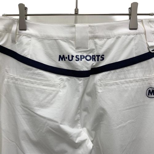 M U SPORTS (エムユースポーツ) ゴルフウェア(パンツ) レディース ホワイト