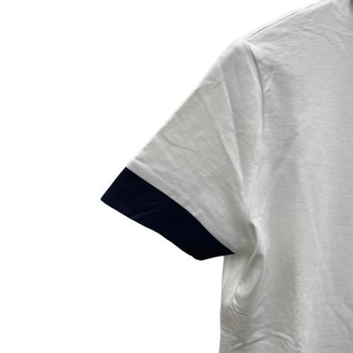 M U SPORTS (エムユースポーツ) ポロシャツ ゴルフウェア(トップス) レディース ホワイト×ネイビー