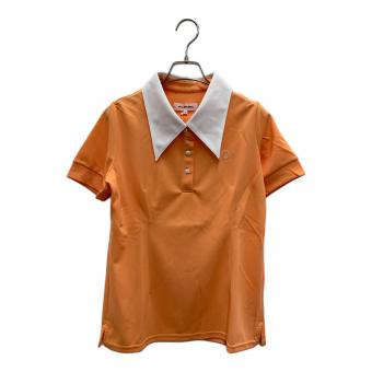 M U SPORTS (エムユースポーツ) ポロシャツ ゴルフウェア(トップス) レディース オレンジ