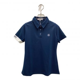 M U SPORTS (エムユースポーツ) ポロシャツ ゴルフウェア(トップス) レディース ネイビー