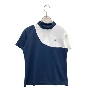 M U SPORTS (エムユースポーツ) ゴルフウェア(トップス) レディース ネイビー×ホワイト
