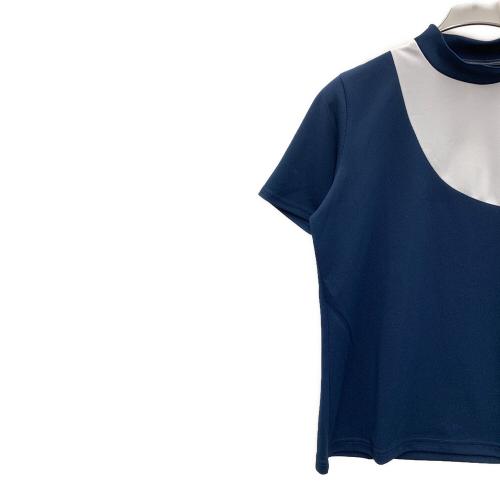 M U SPORTS (エムユースポーツ) ゴルフウェア(トップス) レディース ネイビー×ホワイト