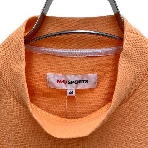 M U SPORTS (エムユースポーツ) ゴルフウェア(トップス) レディース オレンジ
