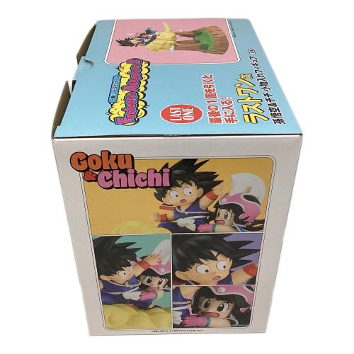 ドラゴンボール ラストワン賞 孫悟空&チチ 小物入れフィギュア Fantastic Adventure2 一番くじ