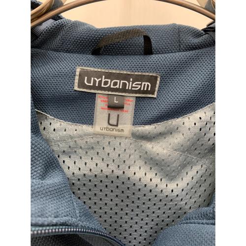 Urbanism (アーバニズム) フーデッドストレッチメッシュジャケット UNJ-123 メンズ SIZE L ネイビー