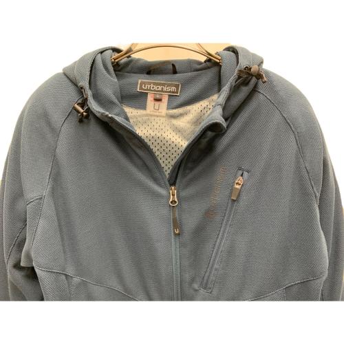 Urbanism (アーバニズム) フーデッドストレッチメッシュジャケット UNJ-123 メンズ SIZE L ネイビー