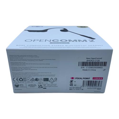SHOKZ (ショックス) 骨伝導イヤホン C120 2025 Upgrade OpenComm2