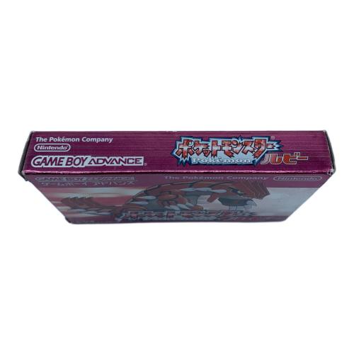ポケットモンスター ルビー ゲームボーイアドバンス用ソフト CERO A (全年齢対象)