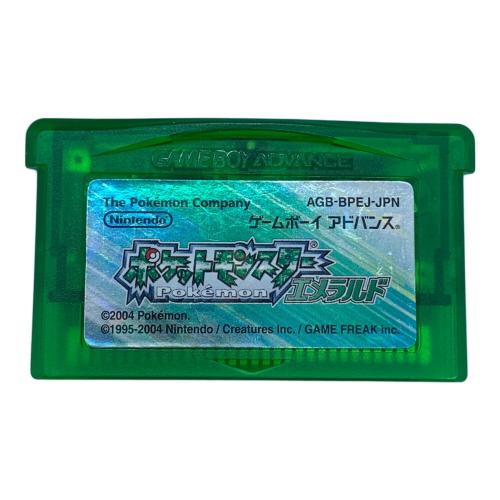 ポケットモンスター エメラルド ゲームボーイアドバンス用ソフト CERO A (全年齢対象)