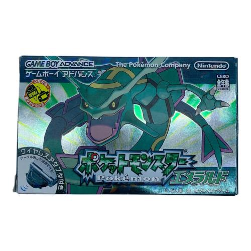 ポケットモンスター エメラルド ゲームボーイアドバンス用ソフト CERO A (全年齢対象)