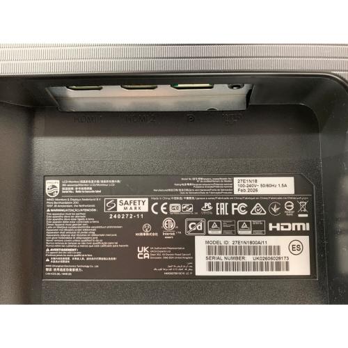 Philips (フィリップス) 液晶モニター 27E1N1800A/11 27インチ