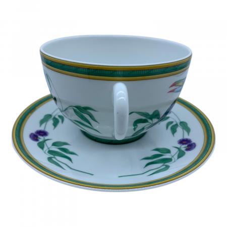 YH-2823】中古美品 HERMES エルメス Toucans トゥカン カップ&ソーサー
